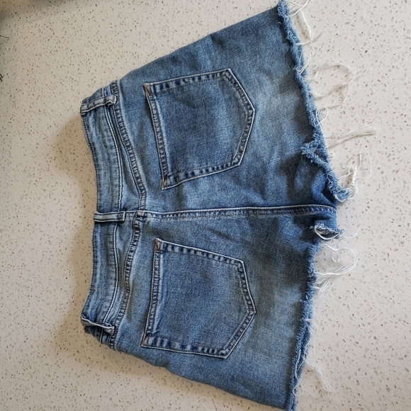 Warehouse jean shorts size 8 stretch - Picture 4 of 4